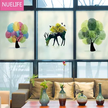 Fingerprint tree color deer pattern frosted electrostatic opaque glass film bathroom office kitchen bedroom window film
Fingerprint tree color deer pattern frosted electrostatic opaque glass film bathroom office kitchen bedroom window film