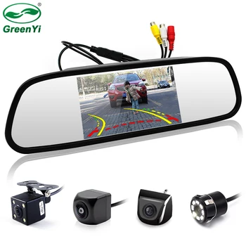HD 5 Inch Vehicle Interior Rearview Mirror Monitor With Backup Camera, Trajectory Parking Line and Starlight Night Vision
HD 5 Inch Vehicle Interior Rearview Mirror Monitor With Backup Camera, Trajectory Parking Line and Starlight Night Vision