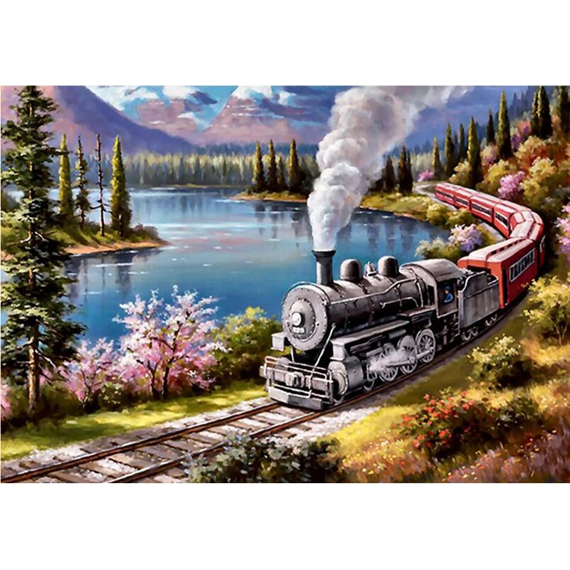 Diamond Embroidery nature scenery 5d Diy Diamond Painting Cross Stitch train Rhinestones Pasted Paintings Sticker Decor JS182
Diamond Embroidery nature scenery 5d Diy Diamond Painting Cross Stitch train Rhinestones Pasted Paintings Sticker Decor JS182