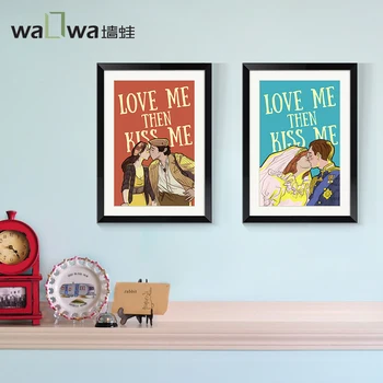 Love kiss Valentine living room decorative painting mural paintings retro bedroom bedside kiss Huang Xiaozhu
Love kiss Valentine living room decorative painting mural paintings retro bedroom bedside kiss Huang Xiaozhu