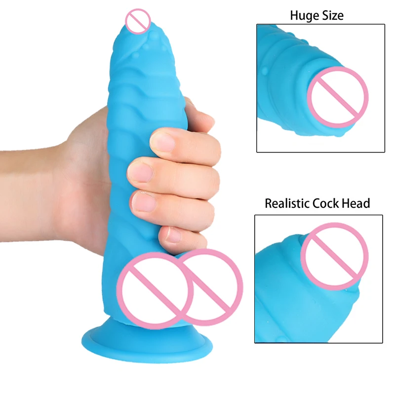 Большой Силиконовый Фаллоимитатор