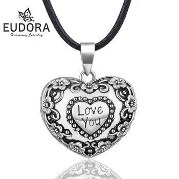 EUDORA Heart Flower Style Harmony Ball Pendant Necklace Pregnancy Sound Chime Ball Mexcian Bola Pendants for Pregnant Women B317
EUDORA Heart Flower Style Harmony Ball Pendant Necklace Pregnancy Sound Chime Ball Mexcian Bola Pendants for Pregnant Women B317