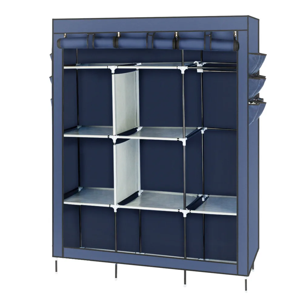 Non-woven Cabinet Clothes Wardrobe Fabric Portable Assembled Storage Clothes for Home Houshold Clothing Organizer Storage Closet
Non-woven Cabinet Clothes Wardrobe Fabric Portable Assembled Storage Clothes for Home Houshold Clothing Organizer Storage Closet
