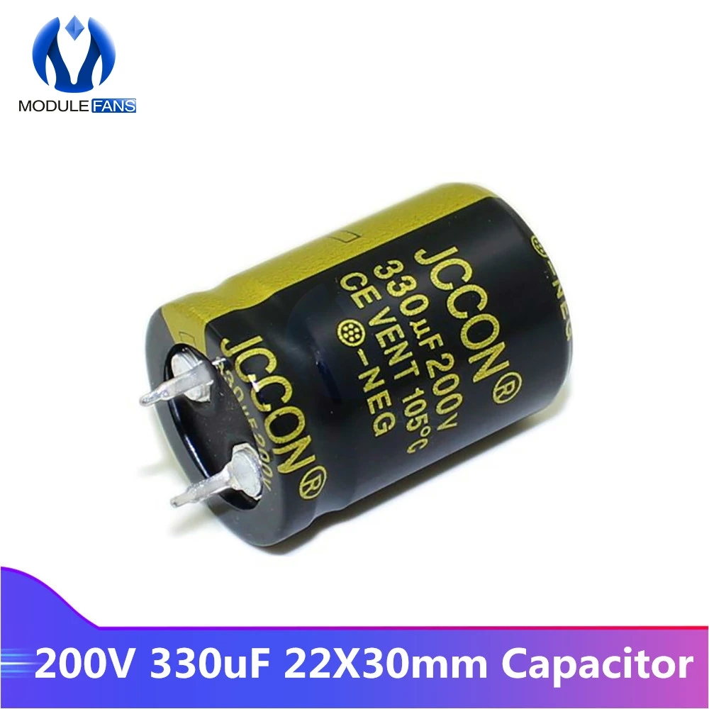 200V 330uF 22X30mm 22X30 Aluminum Electrolytic Capacitor 22*30mm 22*30 MM Through Hole Electrolytic Capacitor Diy Electronic
200V 330uF 22X30mm 22X30 Aluminum Electrolytic Capacitor 22*30mm 22*30 MM Through Hole Electrolytic Capacitor Diy Electronic