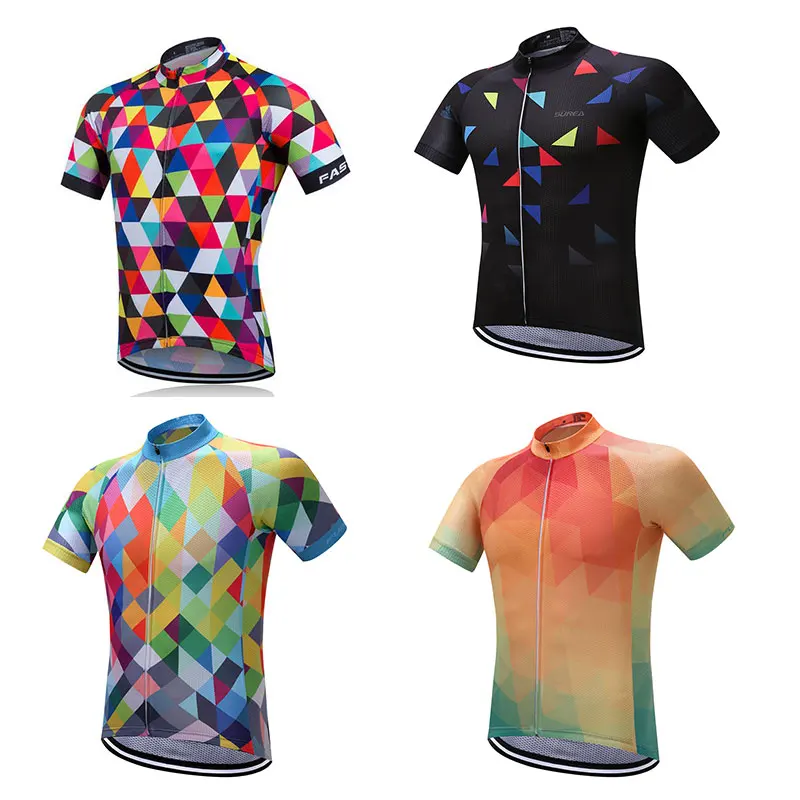 Short Sleeve Cycling Jersey Roupa Ciclismo Bike Wear Cycling Jerseys Ciclismo Breathable Man Bicycle Cycling Clothing 17 styles