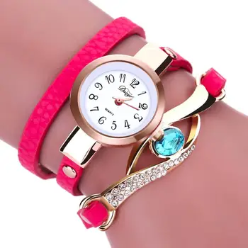 2016 New Arrival Luxury Diamond Fashion Women Diamond Wrap Around Leatheroid Quartz Wrist Watch Relogio Feminino Gifts
2016 New Arrival Luxury Diamond Fashion Women Diamond Wrap Around Leatheroid Quartz Wrist Watch Relogio Feminino Gifts