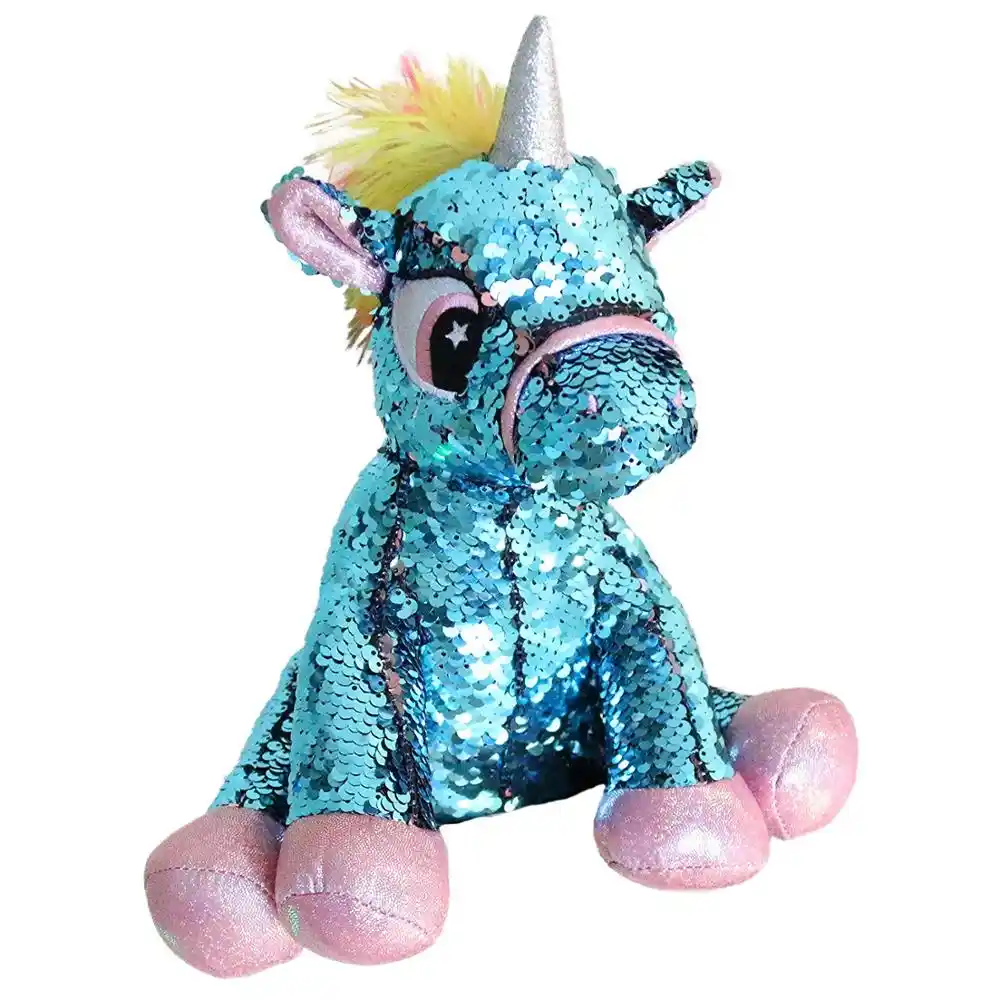glitter unicorn stuffed animal