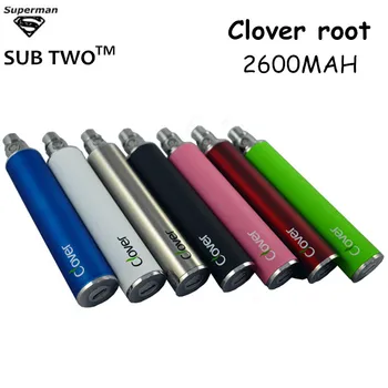 High Quality Electronic Cigarette Clover Root 510 Thread 2600mah USB Passthrough Battery Vape Pen Vapor Tank M16 M14 Atomizer
High Quality Electronic Cigarette Clover Root 510 Thread 2600mah USB Passthrough Battery Vape Pen Vapor Tank M16 M14 Atomizer