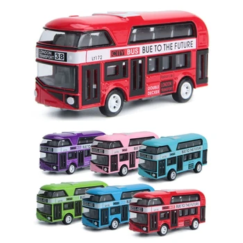 Kids 1:43 Car Model Double-decker London Bus Toys Alloy Diecast Vehicle Toys For Children Gifts (Random Color)
Kids 1:43 Car Model Double-decker London Bus Toys Alloy Diecast Vehicle Toys For Children Gifts (Random Color)