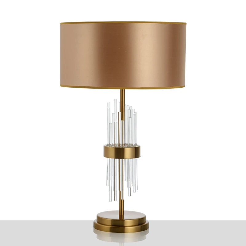 SGROW Modern Fabric Lampshade Lamparas de mesa for Living Room Bedroom Bedside Table Lamp Creative Design Glass Crystal Lights
SGROW Modern Fabric Lampshade Lamparas de mesa for Living Room Bedroom Bedside Table Lamp Creative Design Glass Crystal Lights