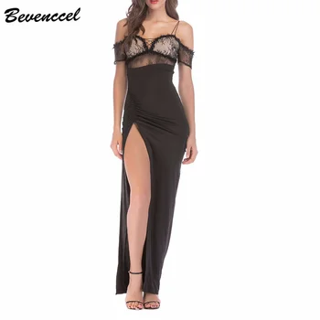 Bevenccel New Elegant Short Sleeve Maxi Dress 2020 Straps Lace Patchwork Sexy Bodycon Evening Party Dress Vestidos Long Dress
Bevenccel New Elegant Short Sleeve Maxi Dress 2020 Straps Lace Patchwork Sexy Bodycon Evening Party Dress Vestidos Long Dress