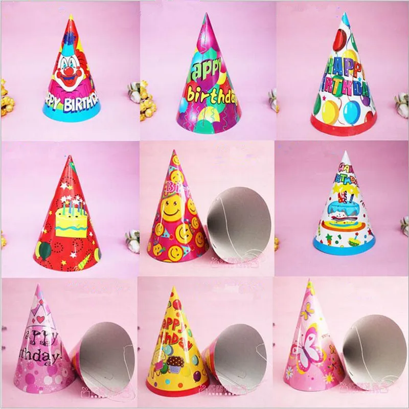 9pcs/lot Different Patterns Birthday Party Hat Cap Hat For Party Decorations Baby Shower Holiday And Event Party Hat Supplies
9pcs/lot Different Patterns Birthday Party Hat Cap Hat For Party Decorations Baby Shower Holiday And Event Party Hat Supplies