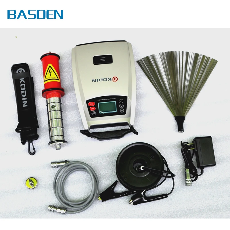 KODIN-6DJ Holiday Detector for Detecting Metal Anticorrosive Coating Electric Spark Leak Detector 0.05-10mm
KODIN-6DJ Holiday Detector for Detecting Metal Anticorrosive Coating Electric Spark Leak Detector 0.05-10mm