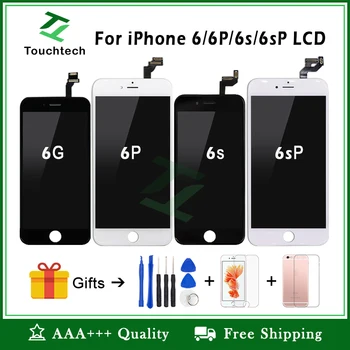 White&Black 100% Oem Screen For Iphone 6 6 Plus 6S Plus Lcd Screen Replacement Display With 3D Touch Screen Digitizer Assembly
White&Black 100% Oem Screen For Iphone 6 6 Plus 6S Plus Lcd Screen Replacement Display With 3D Touch Screen Digitizer Assembly