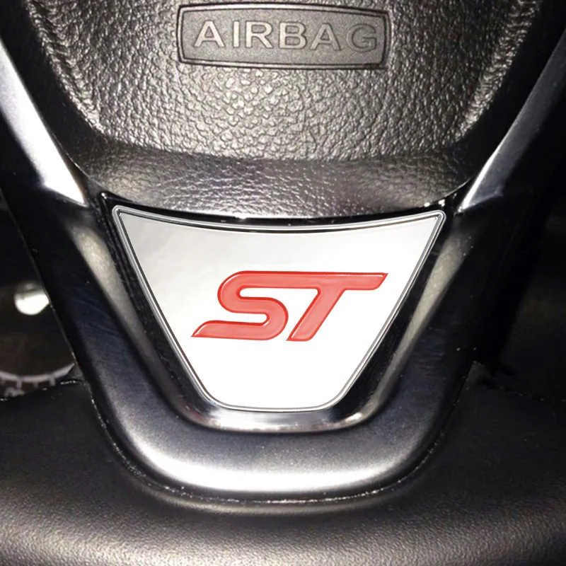 Plastic Chrome Sport ST Logo Steering Wheel Emblem Badge for Ford Fiesta Ecosport 2009 - 2015 ST Auto Accessories Car Styling
Plastic Chrome Sport ST Logo Steering Wheel Emblem Badge for Ford Fiesta Ecosport 2009 - 2015 ST Auto Accessories Car Styling