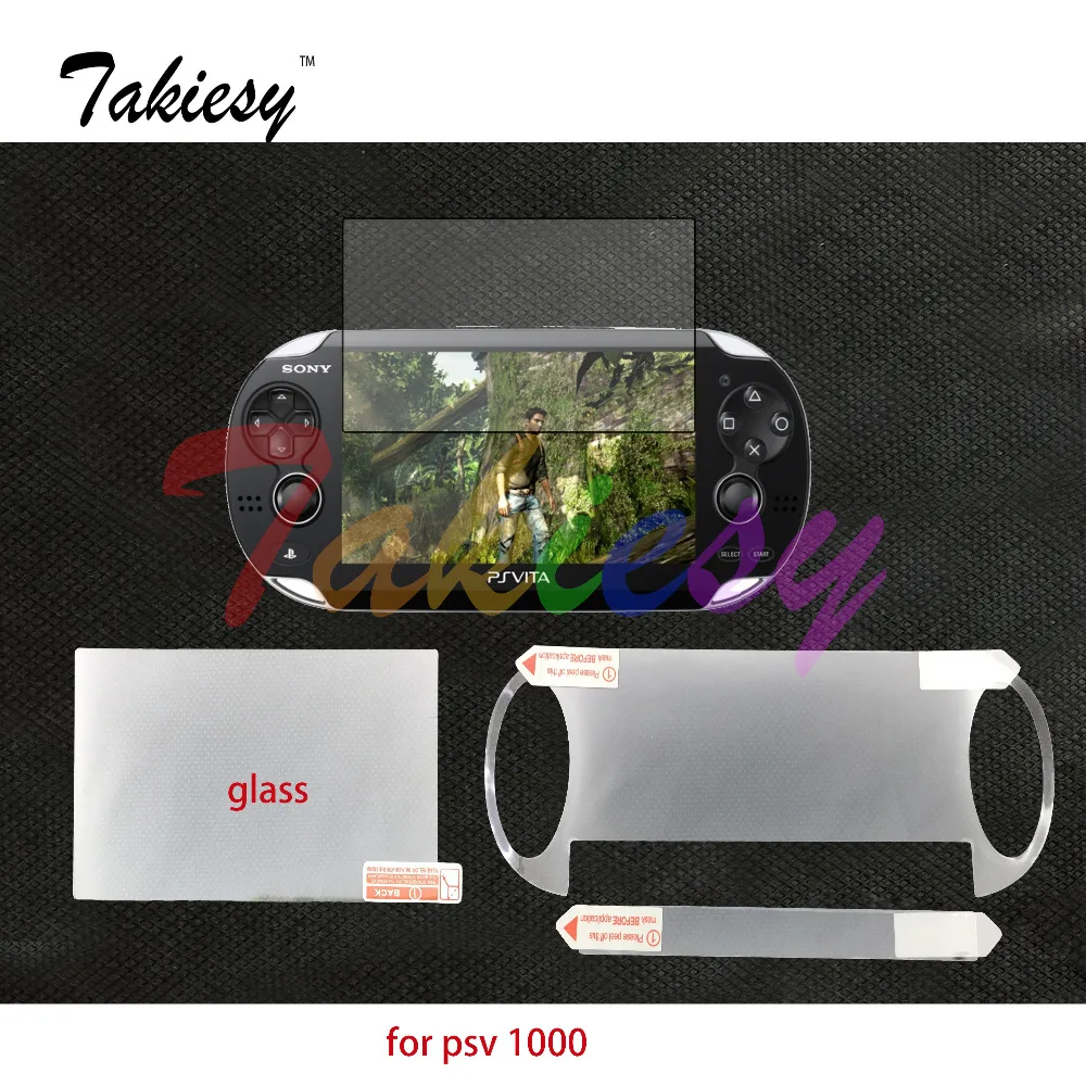 Hote New 9H Glass Screen Protector ( 5 inch LCD ) Anti Film + Back cover Protector Film For PSV PS VITA PSVITA 1000
Hote New 9H Glass Screen Protector ( 5 inch LCD ) Anti Film + Back cover Protector Film For PSV PS VITA PSVITA 1000