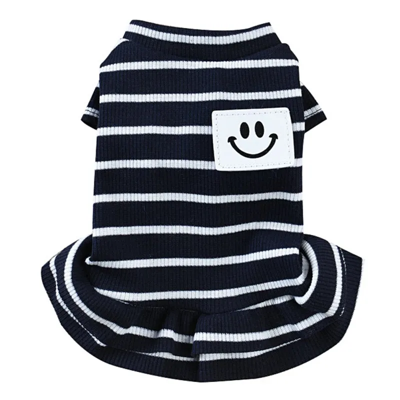 Summer Pet Vest Dog Clothes Striped Skirt Cat Clothes Puppy Clothing Chihuahua Poodle Costume Pet Clothing Dresses 
Summer Pet Vest Dog Clothes Striped Skirt Cat Clothes Puppy Clothing Chihuahua Poodle Costume Pet Clothing Dresses