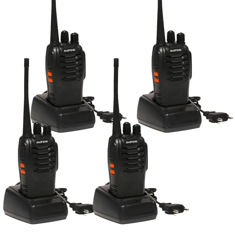 4 PCS Baofeng BF-888S Walkie Talkie 5W Handheld Pofung bf 888s UHF 5W 400-470MHz 16CH Two Way Portable Scan Monitor Ham CB Radio
4 PCS Baofeng BF-888S Walkie Talkie 5W Handheld Pofung bf 888s UHF 5W 400-470MHz 16CH Two Way Portable Scan Monitor Ham CB Radio