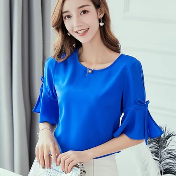 Korean Womens Blouses Office Casual O Neck Flare Sleeve Off Shoulder Slim Shirts Summer Blouse 2019 Streetwear Red Top Blusas
Korean Womens Blouses Office Casual O Neck Flare Sleeve Off Shoulder Slim Shirts Summer Blouse 2019 Streetwear Red Top Blusas