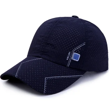 Summer Perforated Taslon Baseball Cap with Logo Stripe Quick-drying Breathable Adjustable Mesh Hat Hiking Cycling Mountaineering
Summer Perforated Taslon Baseball Cap with Logo Stripe Quick-drying Breathable Adjustable Mesh Hat Hiking Cycling Mountaineering
