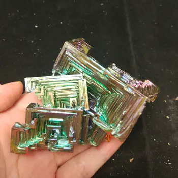 The picture of real sale 216 gram Bismuth rainbow crystal element Bi gemstone Mineral specimen B69-788
The picture of real sale 216 gram Bismuth rainbow crystal element Bi gemstone Mineral specimen B69-788