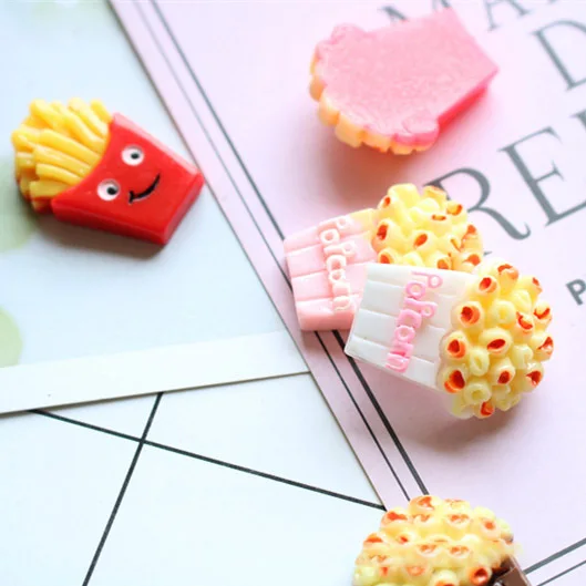 10pcs resin flatback popcorn french fries for fridge magnet stickers on the mobile cell phone diy widget accessories
10pcs resin flatback popcorn french fries for fridge magnet stickers on the mobile cell phone diy widget accessories