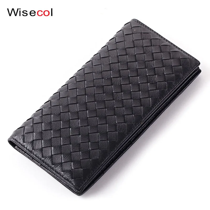 WISECOL Sheepskin fashion men 's wallet long soft leather brand business youth wallet boutique men' s accessories card package
WISECOL Sheepskin fashion men 's wallet long soft leather brand business youth wallet boutique men' s accessories card package