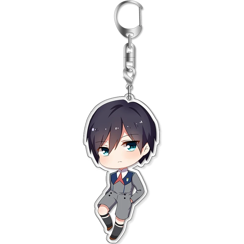 DARLING in the FRANXX DITF 02 Cute Acrylic Pendant Keychain Key Chains (1)