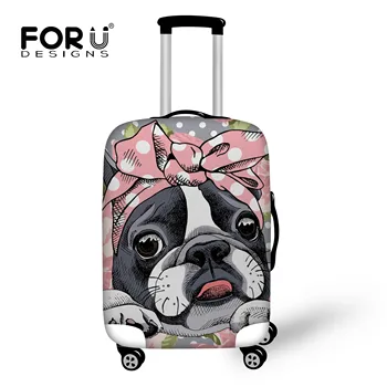 FORUDESIGNS Boston Terrier Travel Luagge Cover Dust-proof Kawaii Printed Suitcase Protective Elastic Apply Dust Rain Covers 2019
FORUDESIGNS Boston Terrier Travel Luagge Cover Dust-proof Kawaii Printed Suitcase Protective Elastic Apply Dust Rain Covers 2019
