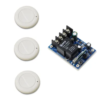 DC 12V-48V 1CH Wireless Relay Remote Control Switch Radio Power Light Switch 40A Receiver + 3Pcs Remote Transmitter
DC 12V-48V 1CH Wireless Relay Remote Control Switch Radio Power Light Switch 40A Receiver + 3Pcs Remote Transmitter