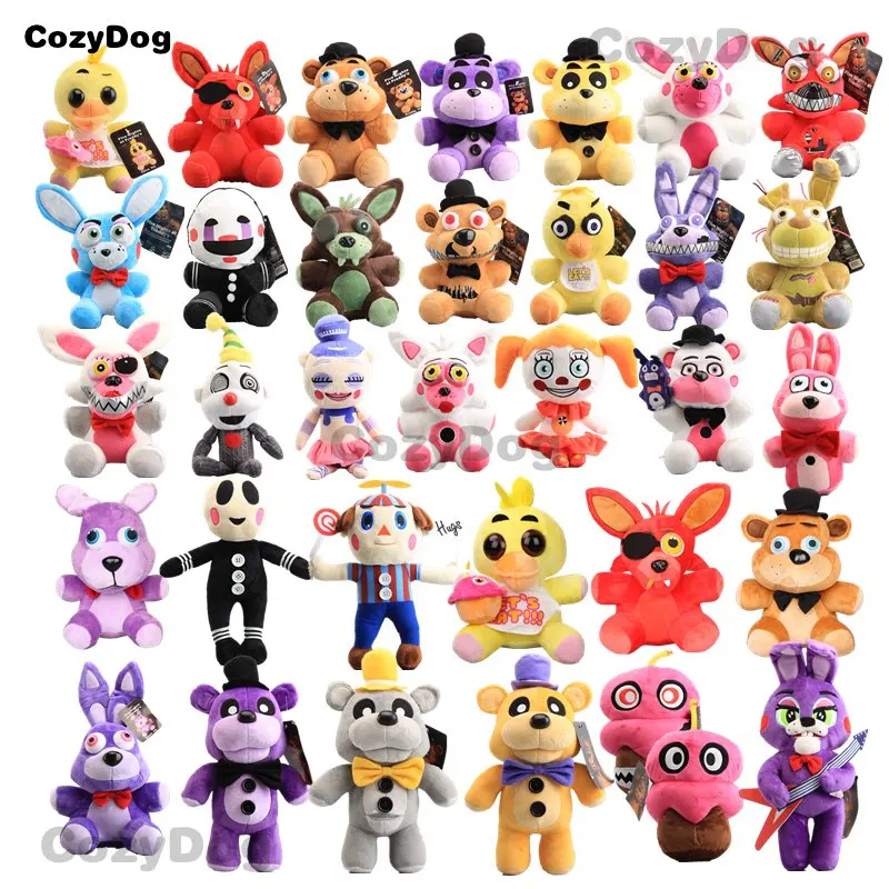 all five nights at freddy's plushies