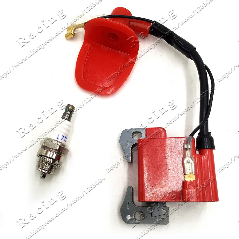 Performance Red IGNITION COIL for 43cc 47cc 49cc Mini Quad Pocket Dirt Bike ATV 2-Stroke Engine part with L7T spark plug
Performance Red IGNITION COIL for 43cc 47cc 49cc Mini Quad Pocket Dirt Bike ATV 2-Stroke Engine part with L7T spark plug