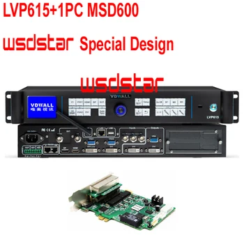 VDWALL LVP615+1PC MSD600 Inputs: Video/YPbPr/VGA/DVI/HDMI/DP 2304*1152 WIFI Control P3.91 P4.81 P5 P6 P7.62 LED Video Processor
VDWALL LVP615+1PC MSD600 Inputs: Video/YPbPr/VGA/DVI/HDMI/DP 2304*1152 WIFI Control P3.91 P4.81 P5 P6 P7.62 LED Video Processor
