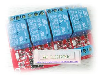 FREE shipping 4 channels 4-channel 12v relay module With optocoupler isolation high and low level trigger 5PCS/LOT
FREE shipping 4 channels 4-channel 12v relay module With optocoupler isolation high and low level trigger 5PCS/LOT