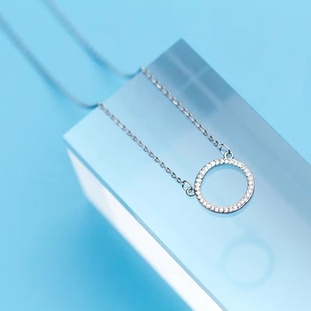 Circle Necklace Pendants 100% 925 Silver Kolye Charm Minimalism Vintage Boho Bijoux Femme Collier Necklace Women Joyas Jewelry
Circle Necklace Pendants 100% 925 Silver Kolye Charm Minimalism Vintage Boho Bijoux Femme Collier Necklace Women Joyas Jewelry