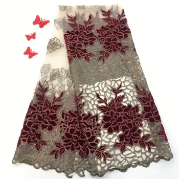 Embroidery design African net lace fabric High quality ZH18112904 French tulle lace material for nigerian wedding dress
Embroidery design African net lace fabric High quality ZH18112904 French tulle lace material for nigerian wedding dress