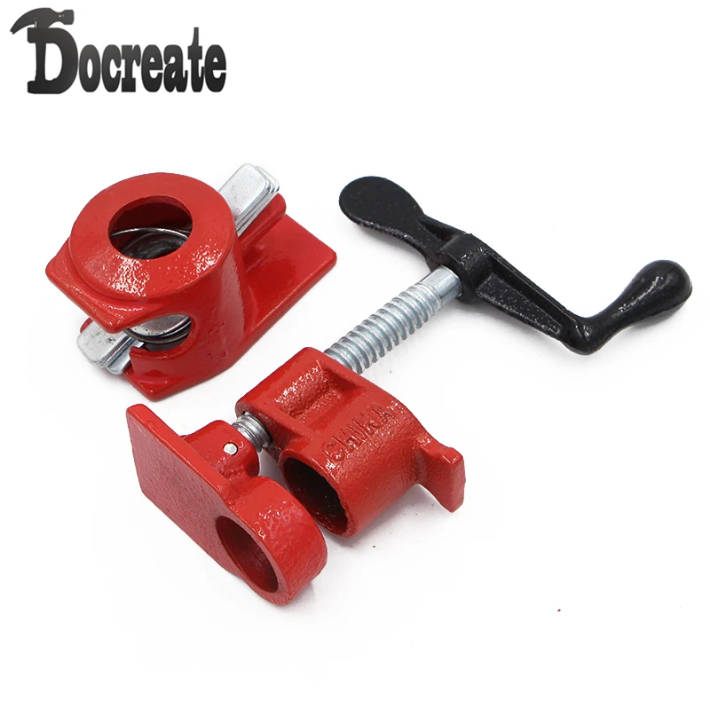 1/2inch Wood Gluing Pipe Clamp Set Heavy Duty Profesional Woodworking Cast Iron Carpenter's Clamp
1/2inch Wood Gluing Pipe Clamp Set Heavy Duty Profesional Woodworking Cast Iron Carpenter's Clamp