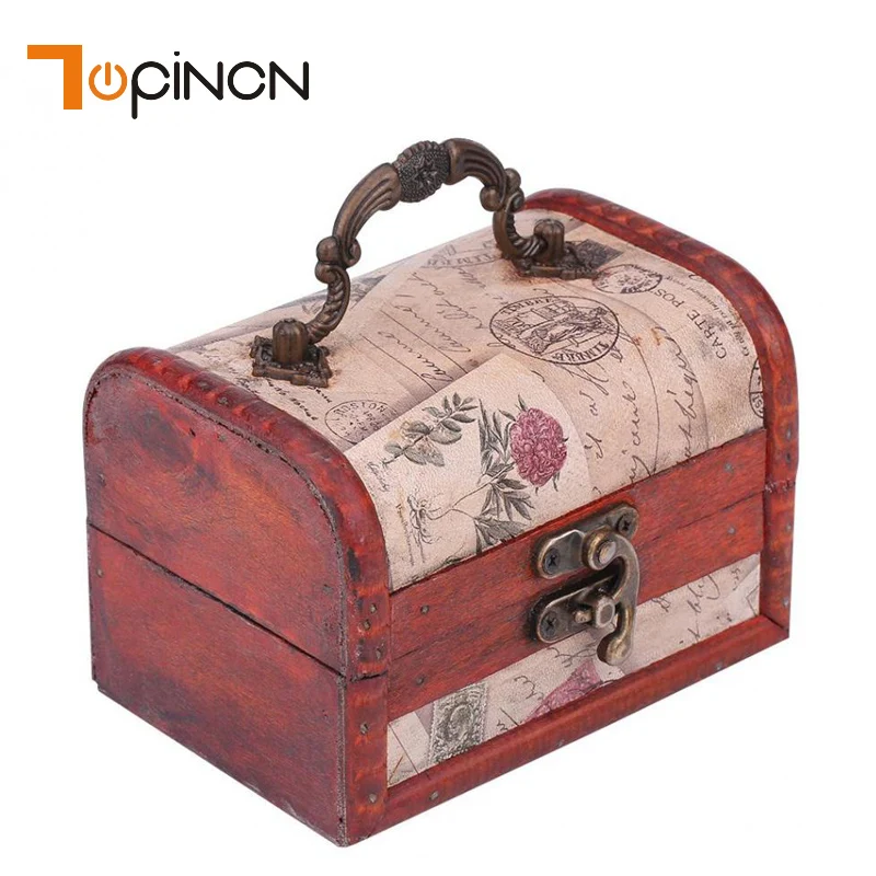 Wooden Treasure Chest Jewellery Storage Box Case Makeup Organizer Bracelet/Earrings/Necklace/Brooch/Hair Clip Lock Gift Box
Wooden Treasure Chest Jewellery Storage Box Case Makeup Organizer Bracelet/Earrings/Necklace/Brooch/Hair Clip Lock Gift Box