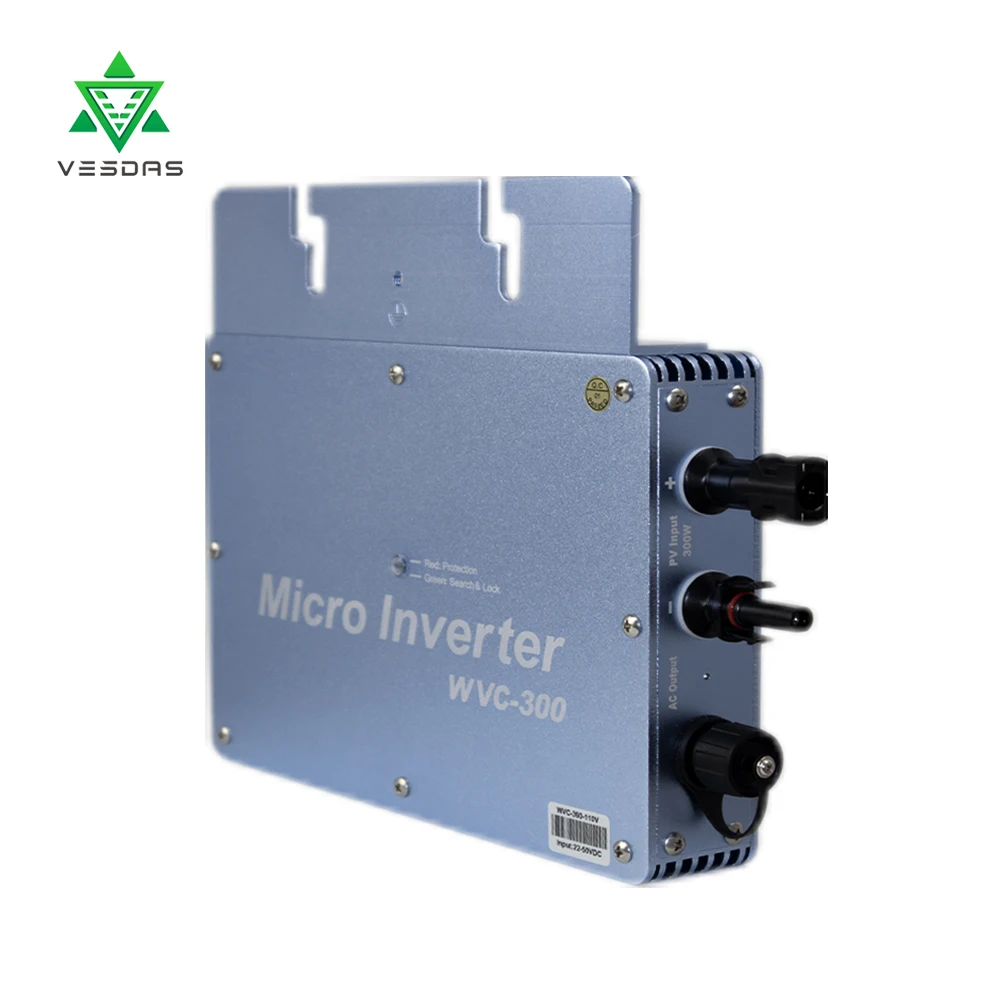 Waterproof 300W MPPT Grid Tie Micro Solar Inverter 22-50V DC to AC 110V/220V for 36V 300W PV system
Waterproof 300W MPPT Grid Tie Micro Solar Inverter 22-50V DC to AC 110V/220V for 36V 300W PV system