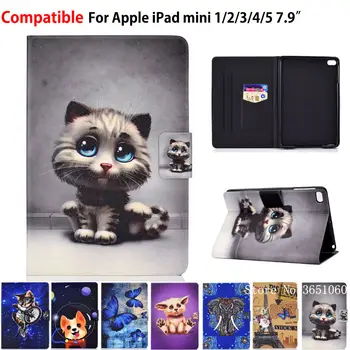 Cute Cat Smart Case For Apple iPad Mini5 2019 Mini 5 4 3 2 1 7.9" Cover Funda Tablet Silicone PU Leather Flip Stand Capa Shell
Cute Cat Smart Case For Apple iPad Mini5 2019 Mini 5 4 3 2 1 7.9" Cover Funda Tablet Silicone PU Leather Flip Stand Capa Shell