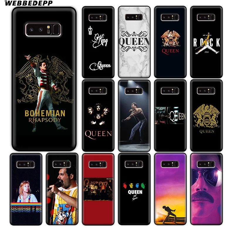 WEBBEDEPP Queen Bands Soft Silicone Case for Samsung Galaxy A9 A8 A7 A6 Plus 2018 A5 A3 2017 2016 Note 9 8
WEBBEDEPP Queen Bands Soft Silicone Case for Samsung Galaxy A9 A8 A7 A6 Plus 2018 A5 A3 2017 2016 Note 9 8