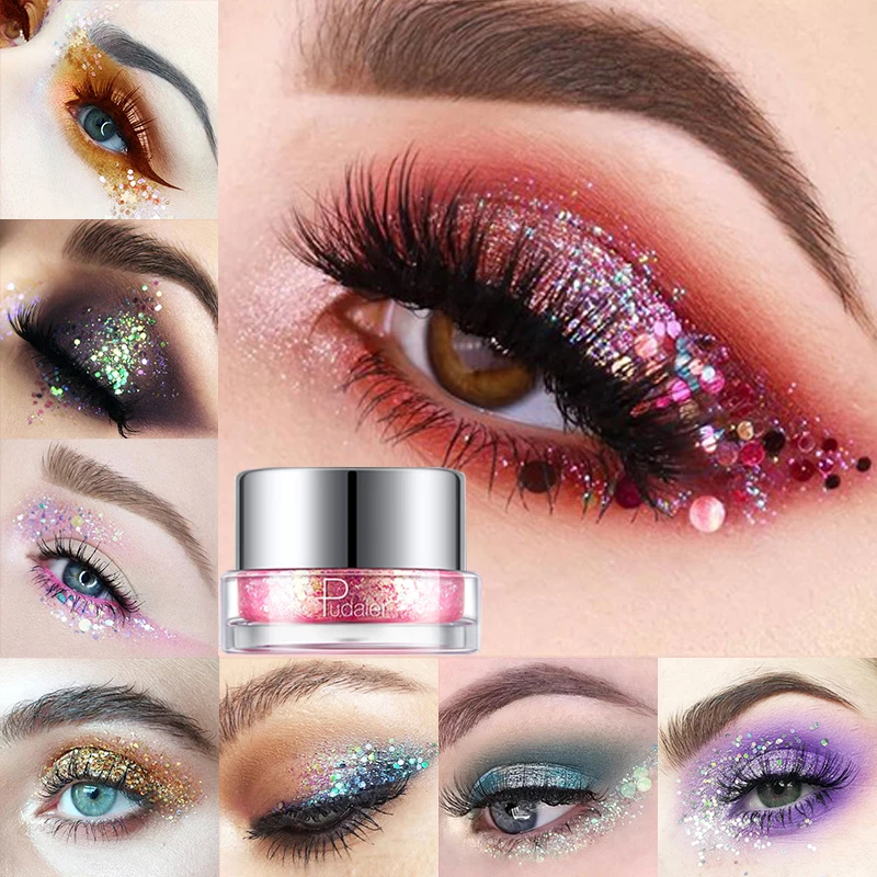 Pudaier Glitter Eyeshadow Sequins Holographic Laser Pigments Flashing Blue Gold 34 Colorful Loose Eyes Shadow Powder Cosmetics
Pudaier Glitter Eyeshadow Sequins Holographic Laser Pigments Flashing Blue Gold 34 Colorful Loose Eyes Shadow Powder Cosmetics