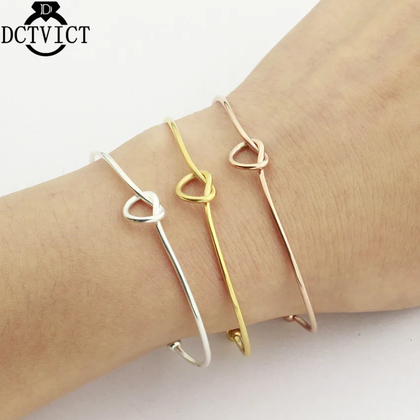 2019 Personality Minimal Bracelet Fashion Love Heart Knot Bangles Bracelet Femme Simple Adjustable Pulseras Rose Gold Charm Cuff
2019 Personality Minimal Bracelet Fashion Love Heart Knot Bangles Bracelet Femme Simple Adjustable Pulseras Rose Gold Charm Cuff