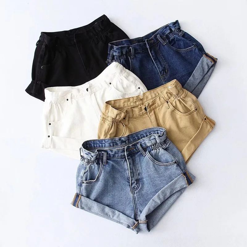 5 Colors 2019 Europe Style Women Soild Summer Denim Shorts Harajuku High Waist White Edge Denim Shorts
5 Colors 2019 Europe Style Women Soild Summer Denim Shorts Harajuku High Waist White Edge Denim Shorts