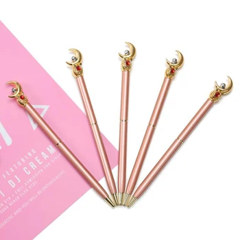 1 Pcs Cartoon 0.5mm Japanese Anime Sailor Moon Magic Stick Rod Wands Metal Press Ballpoint Pens Ball Pens Stationery Gifts
1 Pcs Cartoon 0.5mm Japanese Anime Sailor Moon Magic Stick Rod Wands Metal Press Ballpoint Pens Ball Pens Stationery Gifts