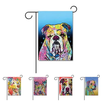 Cute Dog Home Decorative Garden Flag Design With Border Collie Bulldog House Flag 100% Polyester Animal Yard Banner Double Sides
Cute Dog Home Decorative Garden Flag Design With Border Collie Bulldog House Flag 100% Polyester Animal Yard Banner Double Sides