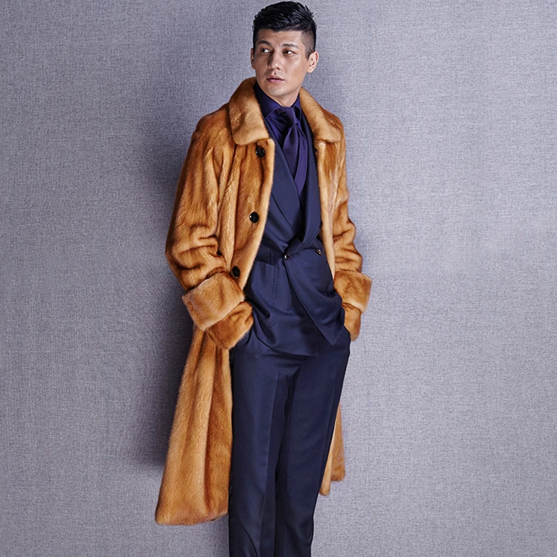 Real mink fur coat men luxury fur jacket top end thick warm fur coat for Russia winter free shipping New Phoenix 1111E
Real mink fur coat men luxury fur jacket top end thick warm fur coat for Russia winter free shipping New Phoenix 1111E