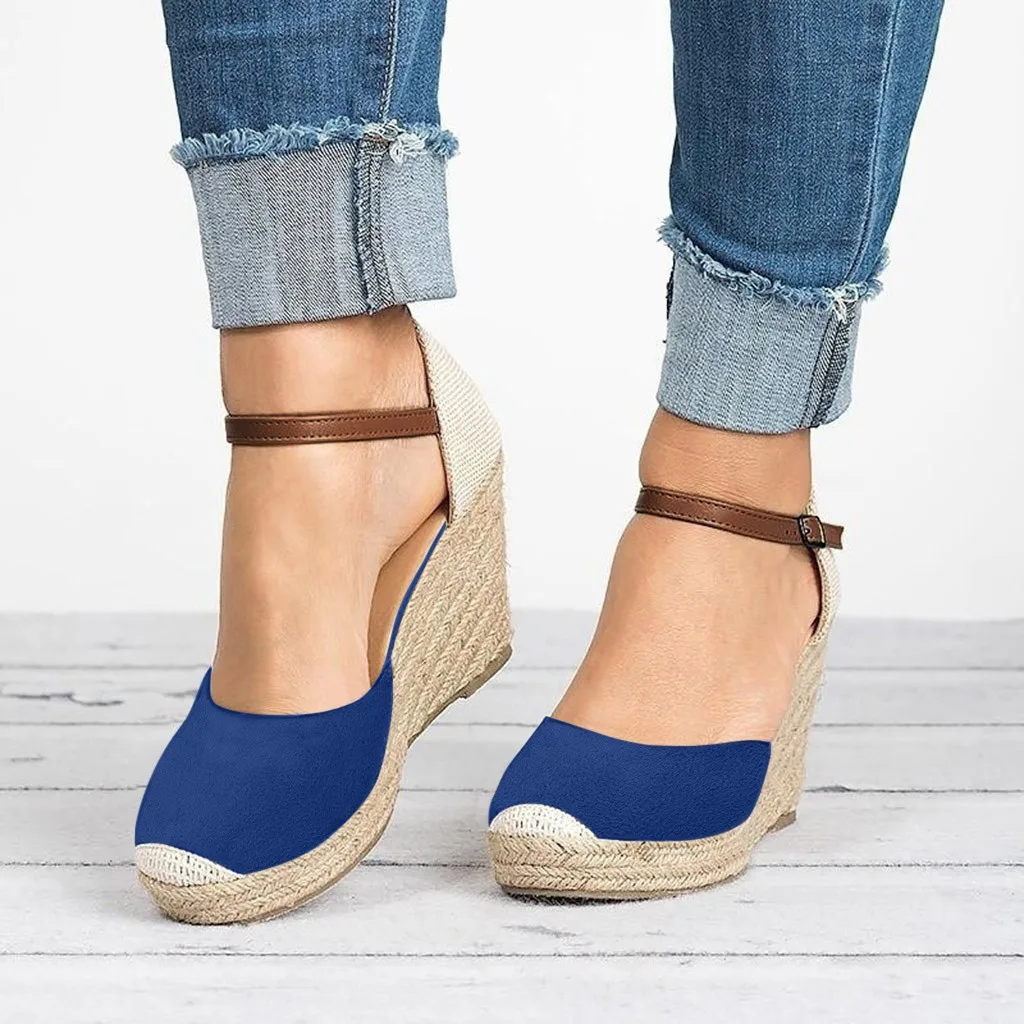KLV Wedges Shoes For Women Sandals Plus Size High Heels Summer Shoes 2019 Cover Heel Shoe Platform Sandals Zapatos De Mujer
KLV Wedges Shoes For Women Sandals Plus Size High Heels Summer Shoes 2019 Cover Heel Shoe Platform Sandals Zapatos De Mujer
