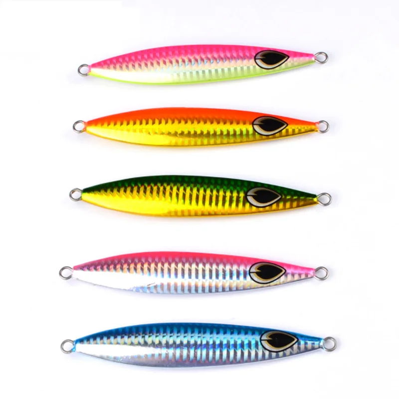 1pcs 60g/100g/160g Fishing Jigs Slow Shake Metal Jig Fishing Lure High Reflection Iron Plate Long Shot Laser Baits For Lake
1pcs 60g/100g/160g Fishing Jigs Slow Shake Metal Jig Fishing Lure High Reflection Iron Plate Long Shot Laser Baits For Lake