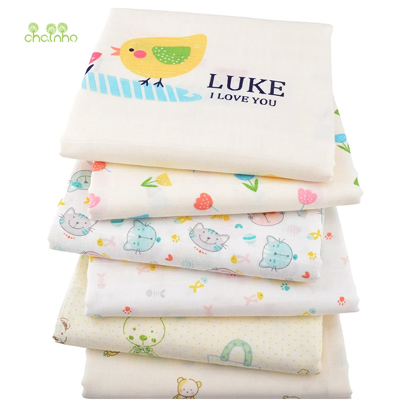 Chainho,Cartoon Series,Cotton Gauze fabric,Double Layer for DIY Sewing&Quilting Baby Bath Towel,Diapers,Bibs Material,Half Meter
Chainho,Cartoon Series,Cotton Gauze fabric,Double Layer for DIY Sewing&Quilting Baby Bath Towel,Diapers,Bibs Material,Half Meter